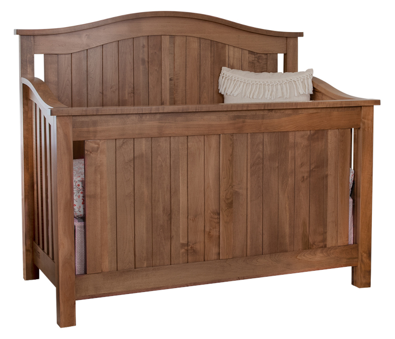 Amish 4 in 1 Convertible Baby Crib - Marbella